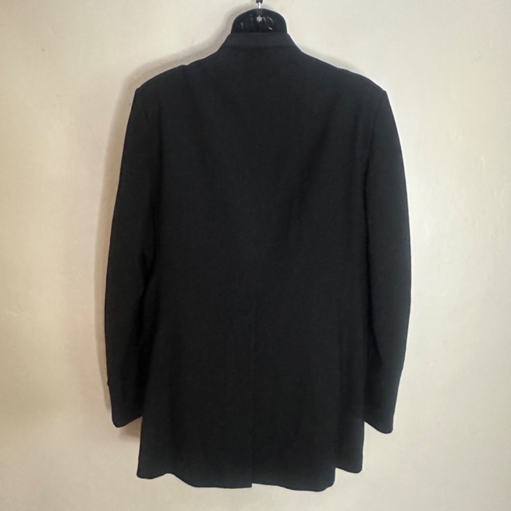 After Six Peak Lapel Tuxedo Jacket 46XL Gently worn Wool blend no fabric tag - Picture 4 of 6